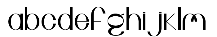 Carbo-Regular Font LOWERCASE
