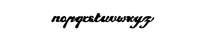 Cardamom Bold Italic Font LOWERCASE