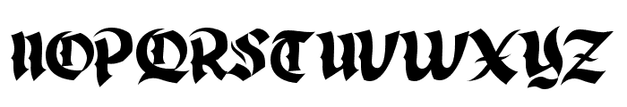 CardanayaFont-SemiBold Font UPPERCASE