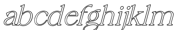 CardinalFlower-SlantOutline FONT