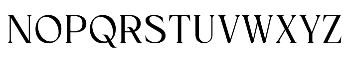 Cardival-Regular Font UPPERCASE