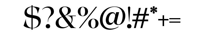 Cardos Medium Font OTHER CHARS