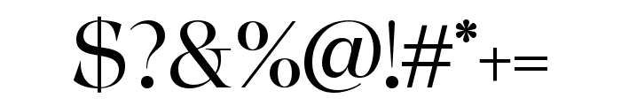 Cardos Regular Font OTHER CHARS