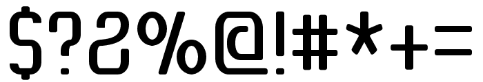Caredo-Regular Font OTHER CHARS