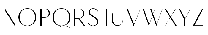 Carest-Regular Font LOWERCASE