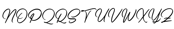 Carhius Regular Font UPPERCASE