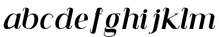 Carlgine Bold Italic Font LOWERCASE