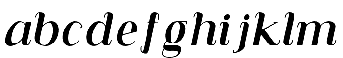 Carlgine-BoldItalic Font LOWERCASE
