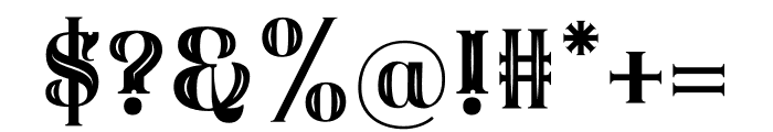 Carlingthon Serif Font OTHER CHARS