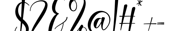 Carlista Stylistic 01 Font OTHER CHARS