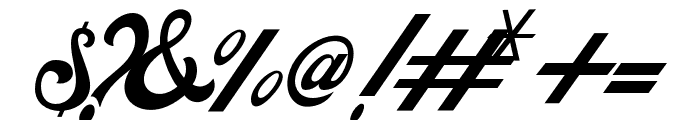 Carlsonscript-Regular Font OTHER CHARS