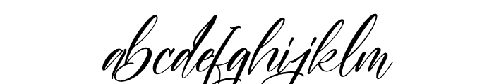 Carlyka Italic Font LOWERCASE