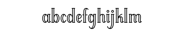 Carlyna Font LOWERCASE