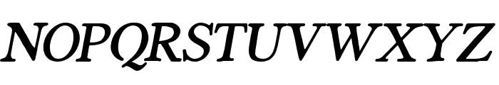Carmine Raysford Italic Font UPPERCASE