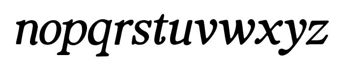 Carmine Raysford Italic Font LOWERCASE