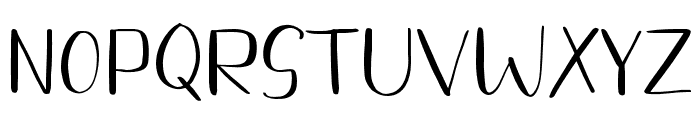 CarnationSans-Regular Font UPPERCASE