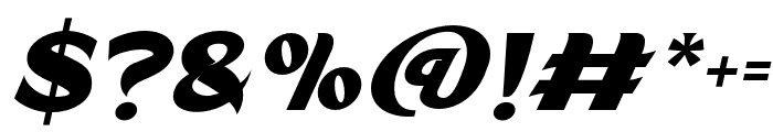 Carnis-Italic Font OTHER CHARS