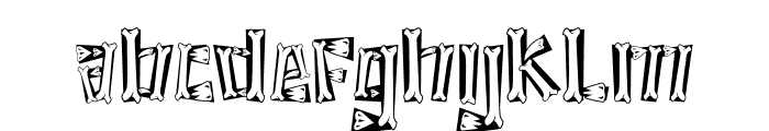 Carnotaurus Four Font LOWERCASE