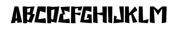 Carnotaurus Font UPPERCASE