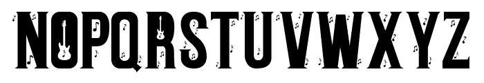 Carol Music Font LOWERCASE