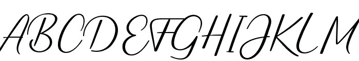 Carolisa-Regular Font UPPERCASE