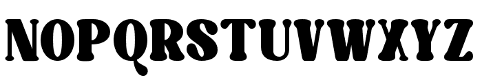 Caromy Black Font UPPERCASE