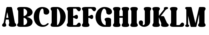 Caromy Bold Font UPPERCASE