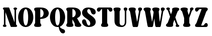 Caromy Bold Font UPPERCASE