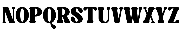 Caromy Extra Bold Font UPPERCASE