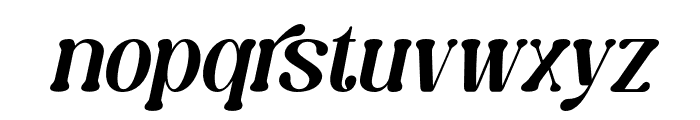 Caromy Light Italic Font LOWERCASE