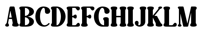 Caromy Medium Font UPPERCASE