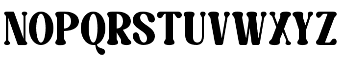 Caromy Medium Font UPPERCASE