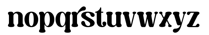 Caromy Medium Font LOWERCASE