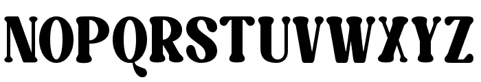 Caromy Semi Bold Font UPPERCASE
