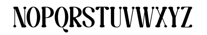 Caromy Thin Font UPPERCASE
