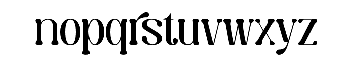 Caromy Thin Font LOWERCASE