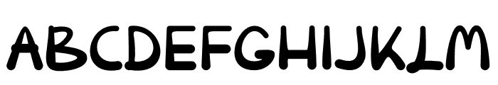 Caropick Font LOWERCASE