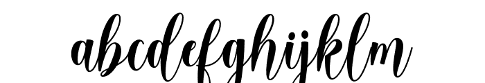 Carrolinestyle Font LOWERCASE