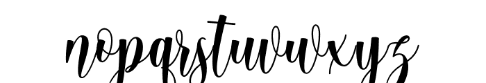 Carrolinestyle Font LOWERCASE