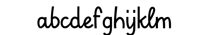 Carrot-Regular Font LOWERCASE