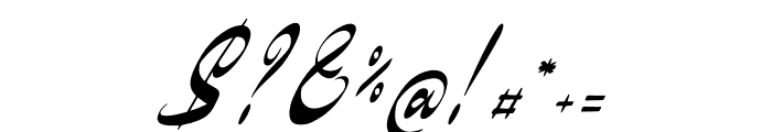Carthely Edition Italic Font OTHER CHARS