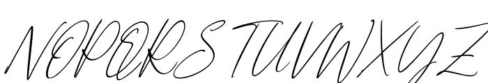 Cartines Signatures Italic Italic Font UPPERCASE