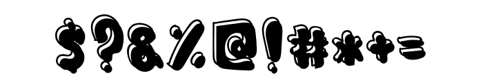 Cartoon Adventure Font OTHER CHARS