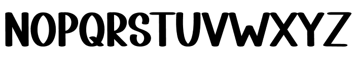 Cartoon Design Font UPPERCASE