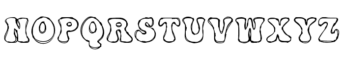 Cartoon Sketch Regular Font LOWERCASE