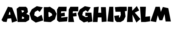 Cartoon Stories Font LOWERCASE