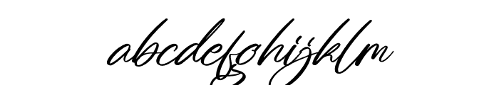 Cartteqa Italic Font LOWERCASE