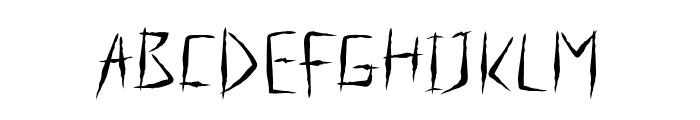 Carved Pine Wood Regular Font UPPERCASE