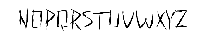 Carved Pine Wood Regular Font UPPERCASE