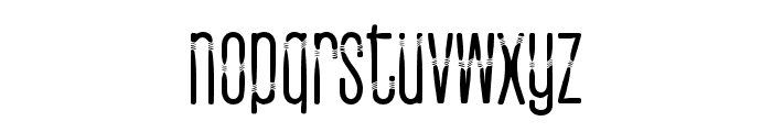 Carverine Font Modern Font LOWERCASE